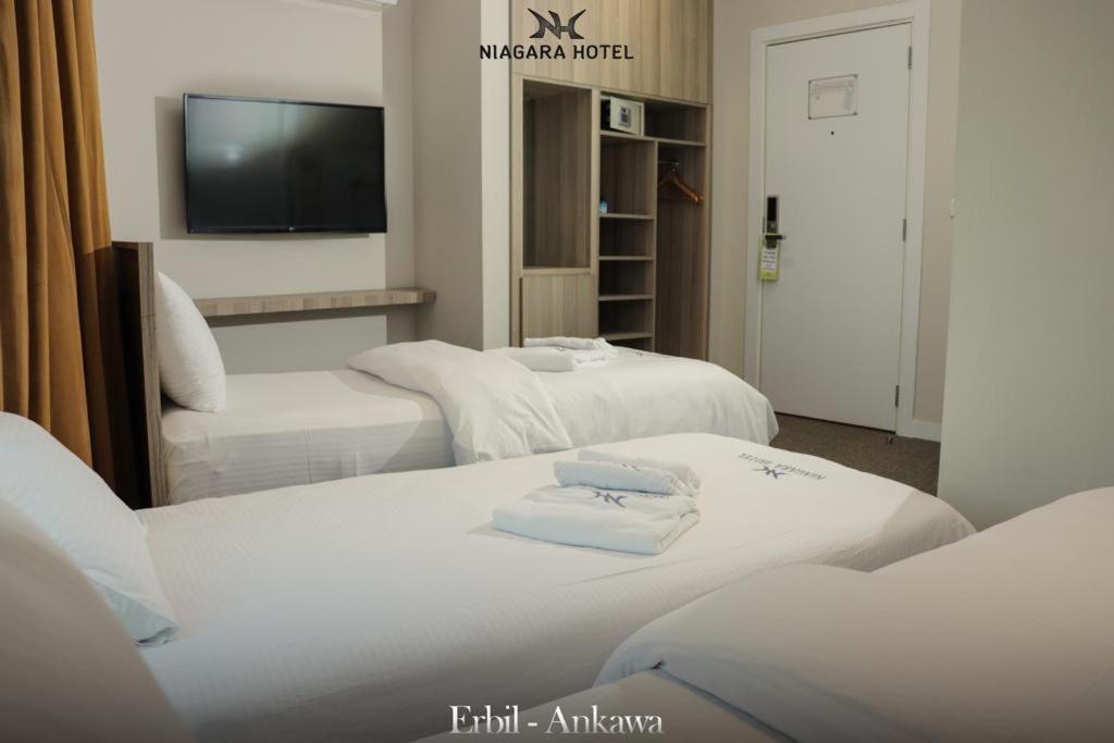 Niagara Hotel Erbil Esterno foto