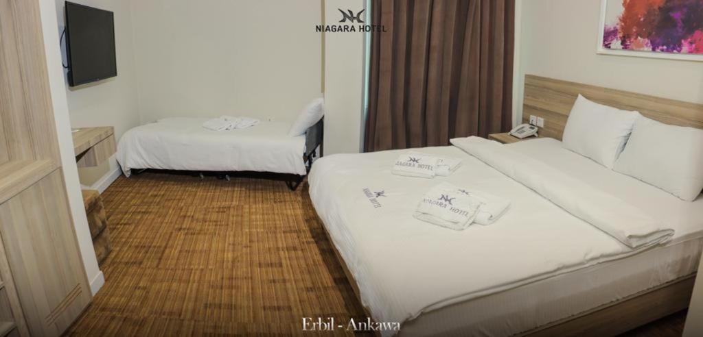 Niagara Hotel Erbil Esterno foto