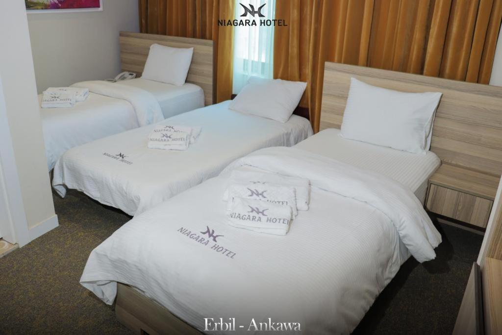 Niagara Hotel Erbil Esterno foto